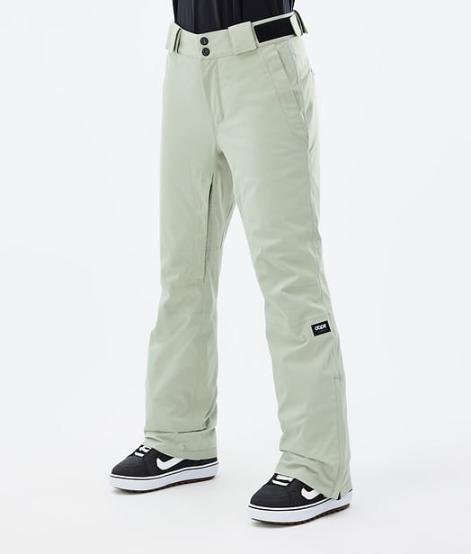 Dope Con W 22 Lumilautailuhousut Naiset Soft Green