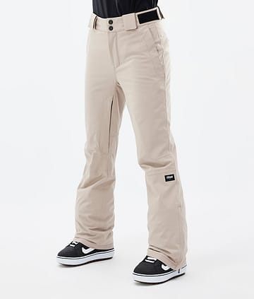 Dope Con W 22 Lumilautailuhousut Naiset Sand