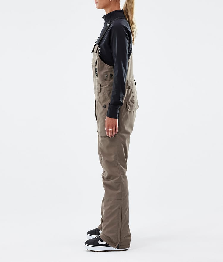 Dope Notorious B.I.B W 22 Lumilautailuhousut Naiset Walnut, Kuva 2 / 6