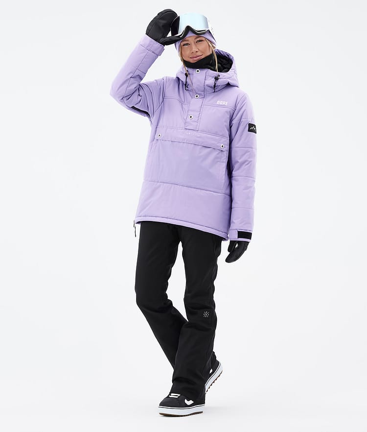 Dope Puffer W 2023 Lumilautailutakki Naiset Faded Violet, Kuva 3 / 9