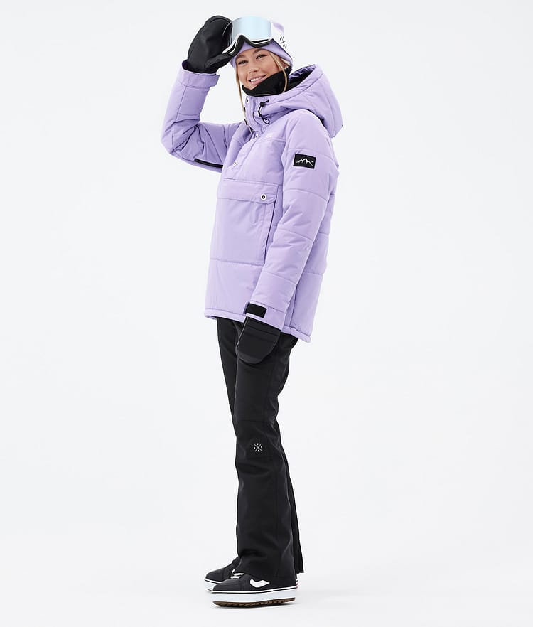 Dope Puffer W 2023 Lumilautailutakki Naiset Faded Violet, Kuva 4 / 9