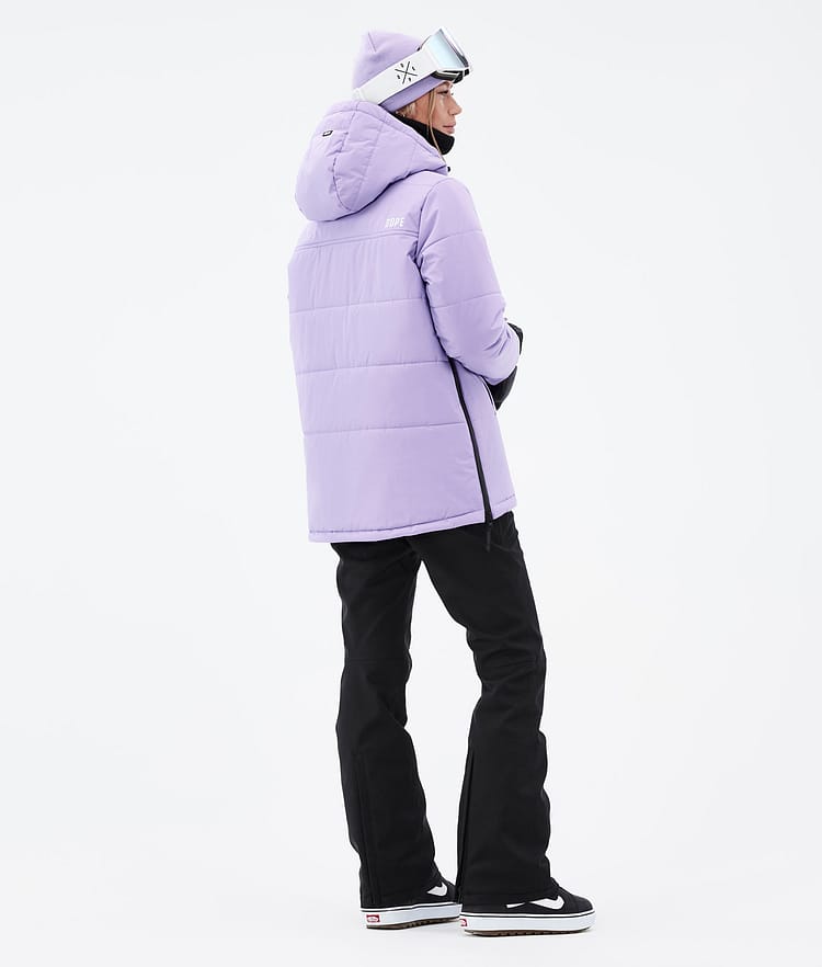 Dope Puffer W Lumilautailutakki Naiset Faded Violet Renewed, Kuva 5 / 9