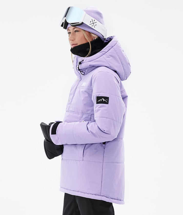 Dope Puffer W Lumilautailutakki Naiset Faded Violet Renewed, Kuva 6 / 9