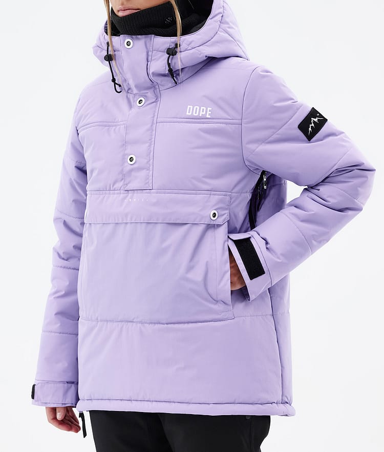 Dope Puffer W Lumilautailutakki Naiset Faded Violet Renewed, Kuva 8 / 9