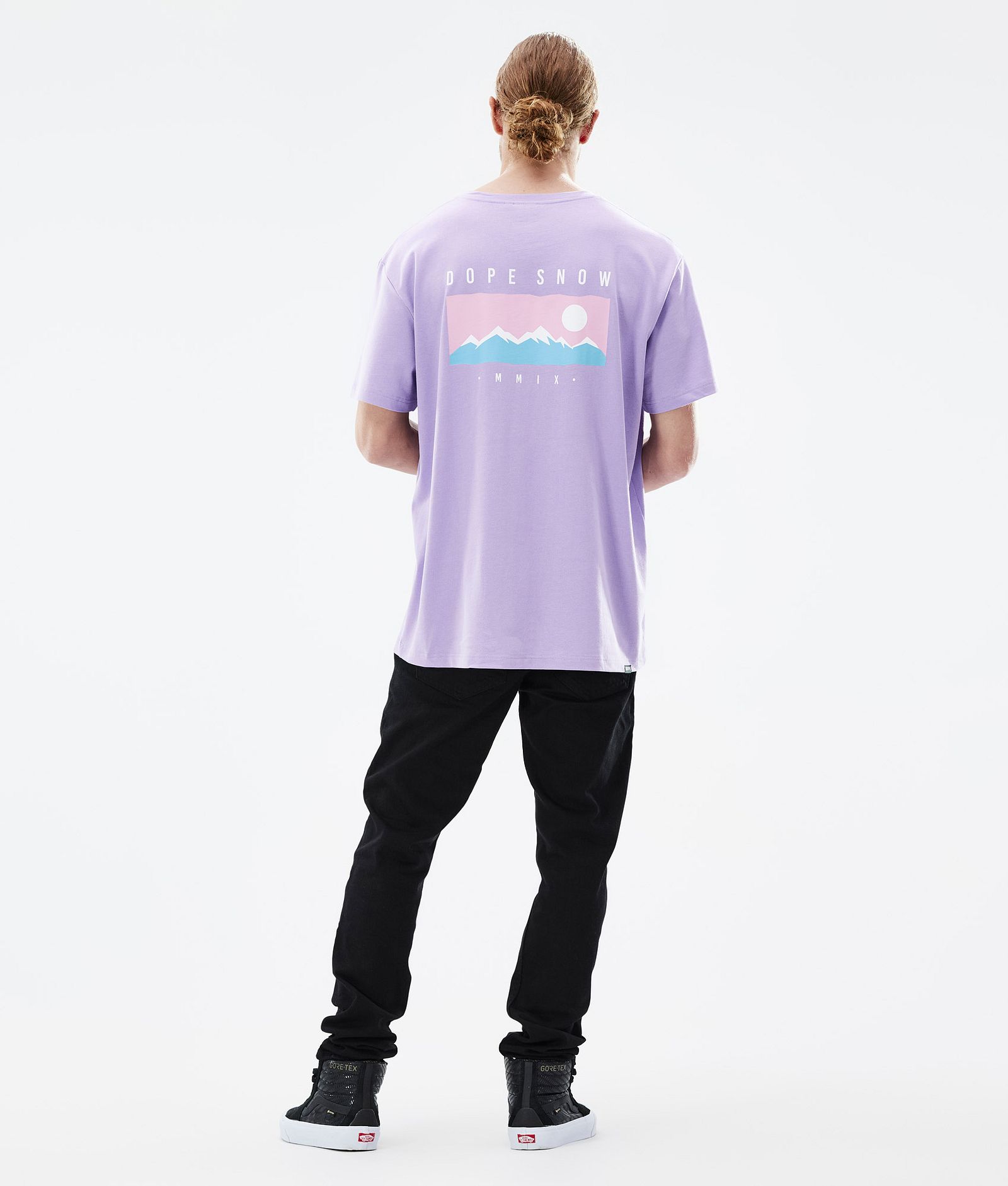 Dope Standard 2022 T-paita Miehet Range Faded Violet, Kuva 4 / 5