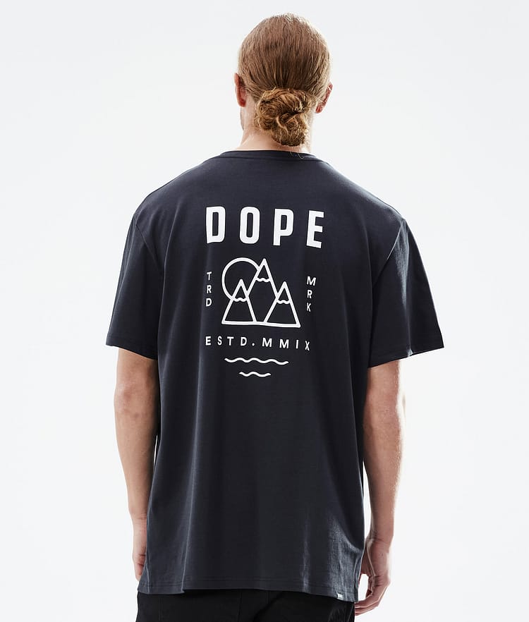 Dope Standard 2022 T-paita Miehet Summit Black, Kuva 1 / 5