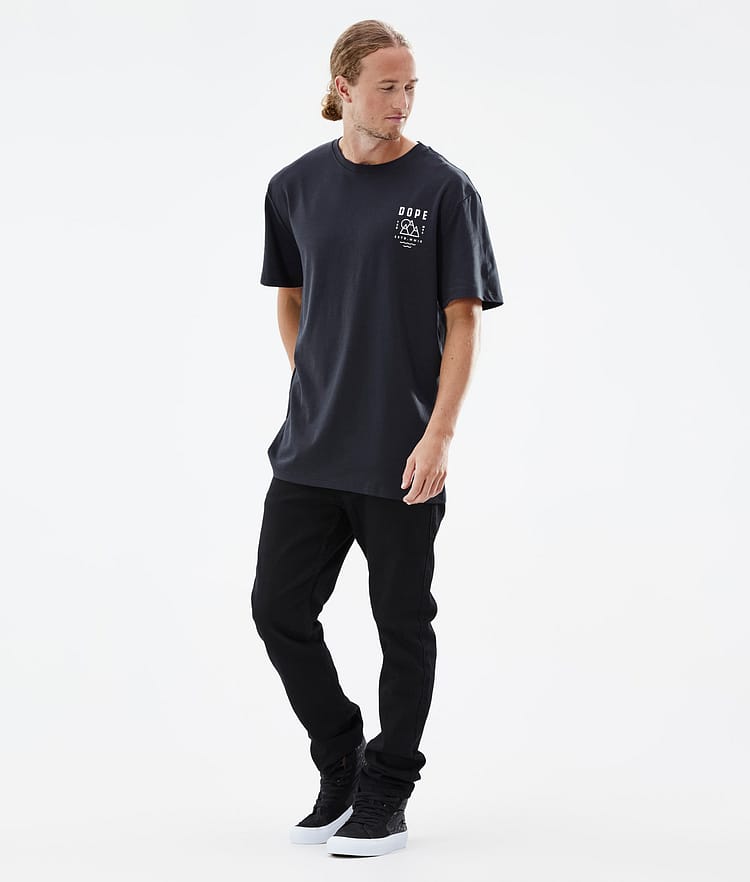 Dope Standard 2022 T-paita Miehet Summit Black, Kuva 5 / 5