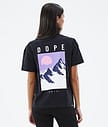 Dope Standard W 2022 T-paita Naiset Peak Black