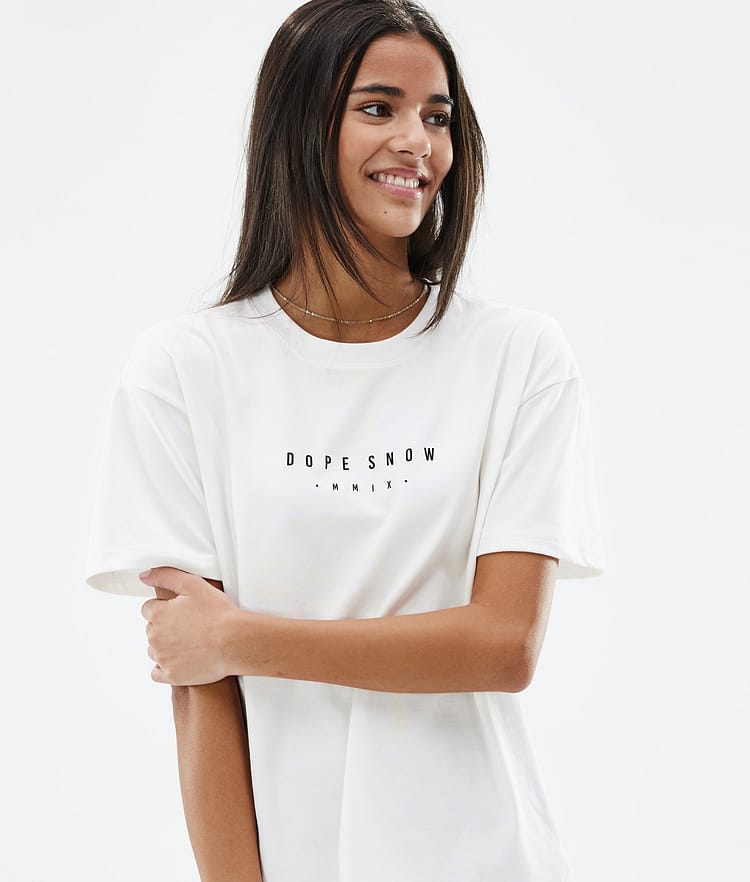 Dope Standard W 2022 T-paita Naiset Range White