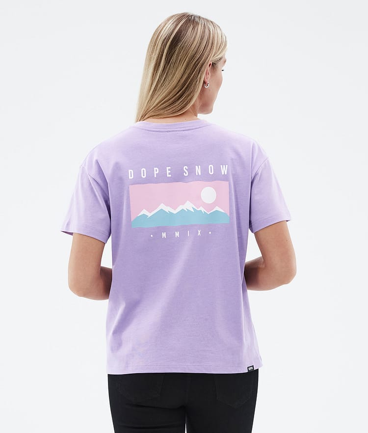 Dope Standard W 22 T-paita Naiset Range Faded Violet, Kuva 1 / 5