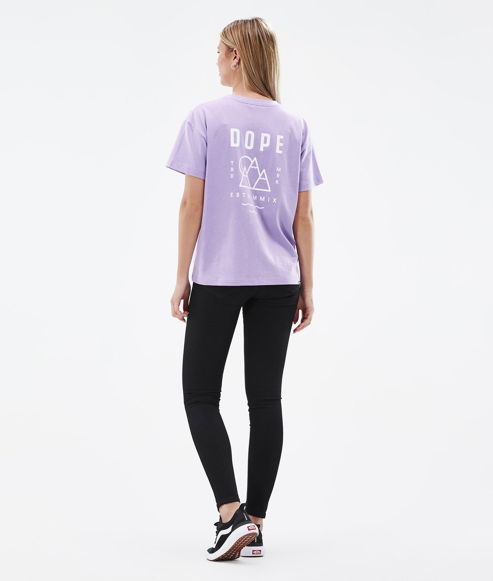 Dope Standard W 2022 T-paita Naiset Summit Faded Violet