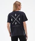 Dope Standard W 2022 T-paita Naiset 2X-Up Black