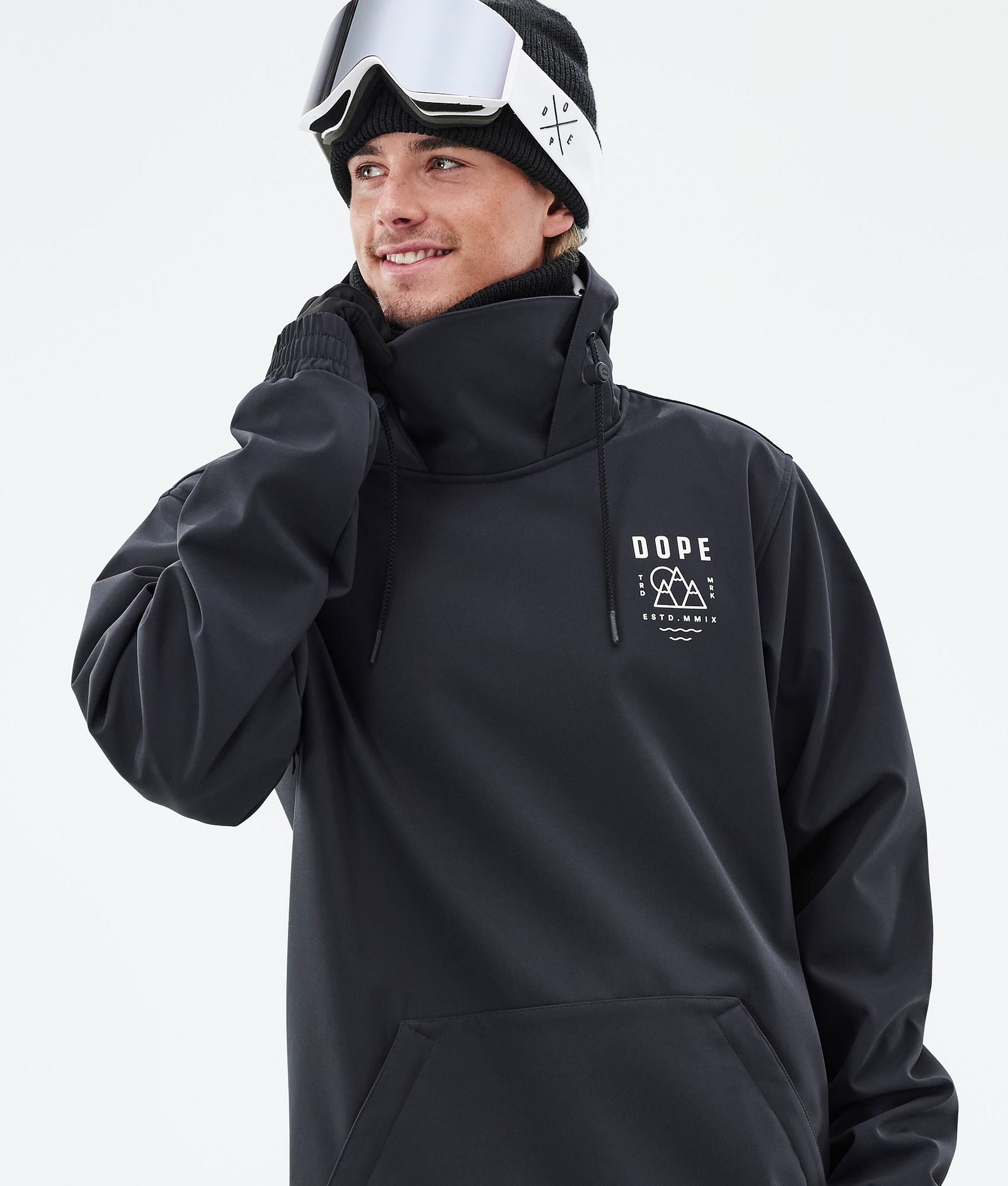 Dope Yeti 2022 Lumilautailutakki Miehet Summit Black, Kuva 3 / 8