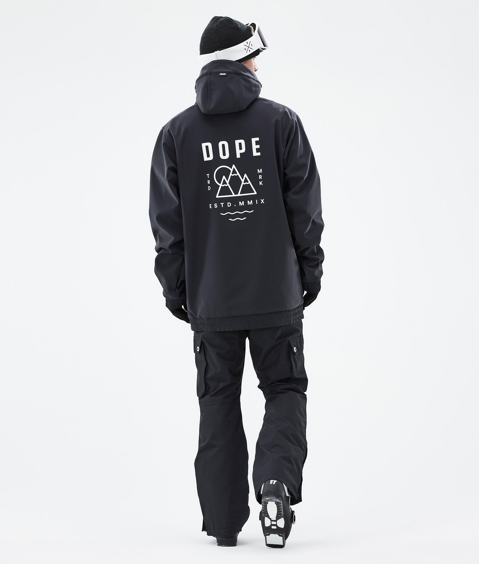 Dope Yeti 2022 Laskettelutakki Miehet Summit Black, Kuva 4 / 8