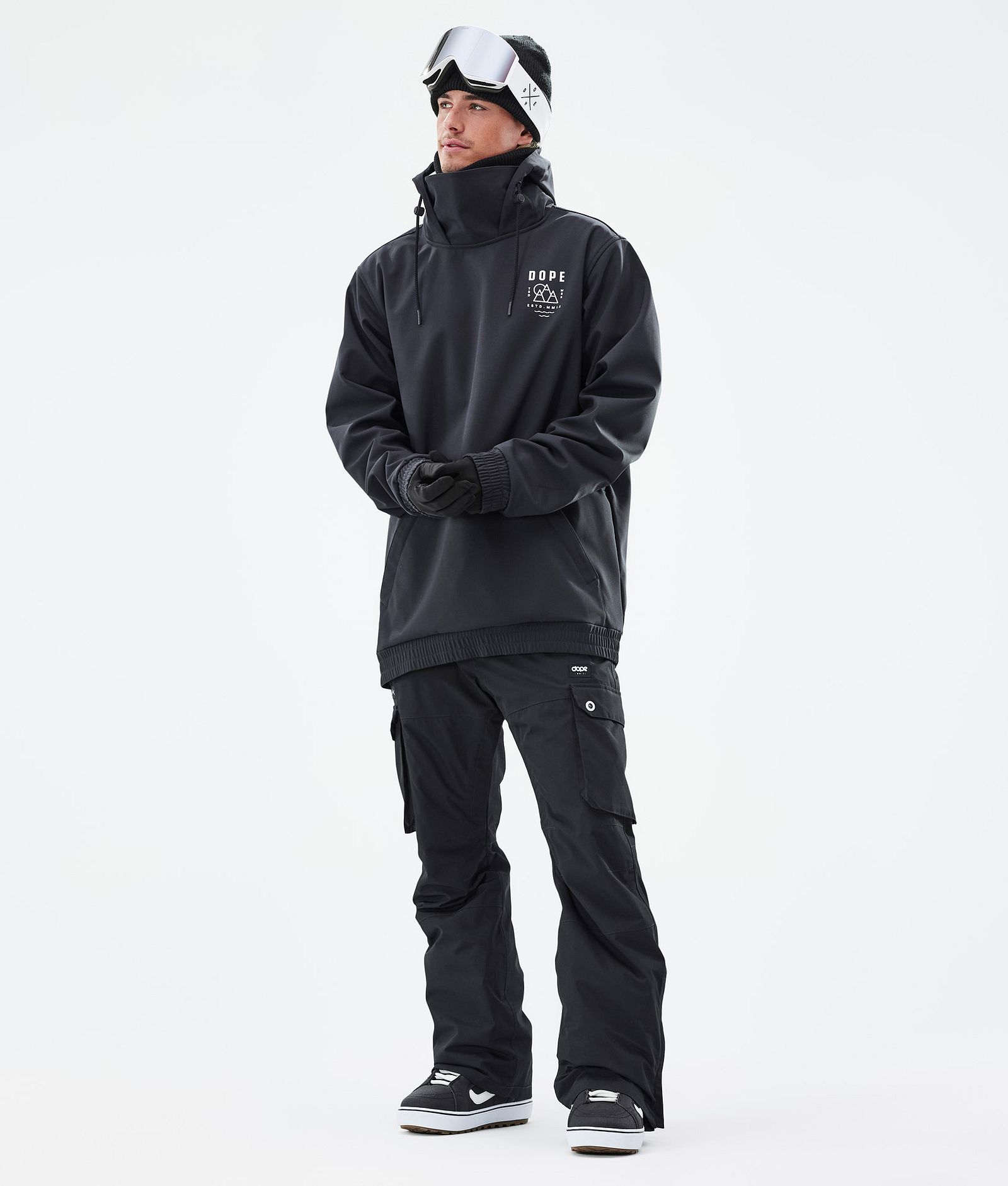 Dope Yeti 2022 Lumilautailutakki Miehet Summit Black, Kuva 6 / 8