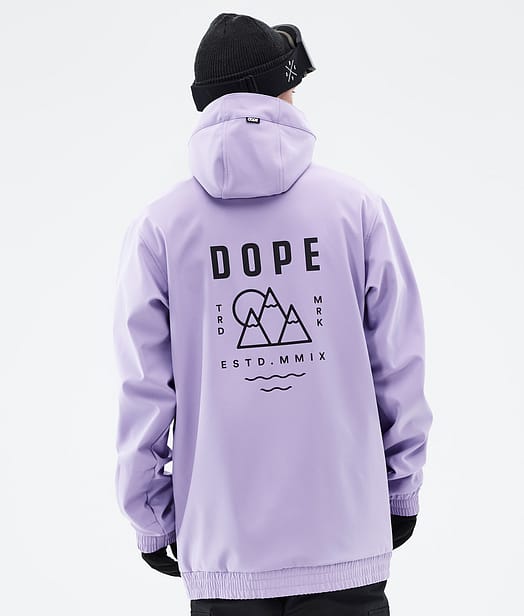 Dope Yeti 2022 Lumilautailutakki Miehet Faded Violet