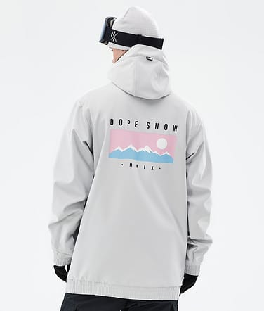 Dope Yeti 2022 Laskettelutakki Miehet Range Light Grey