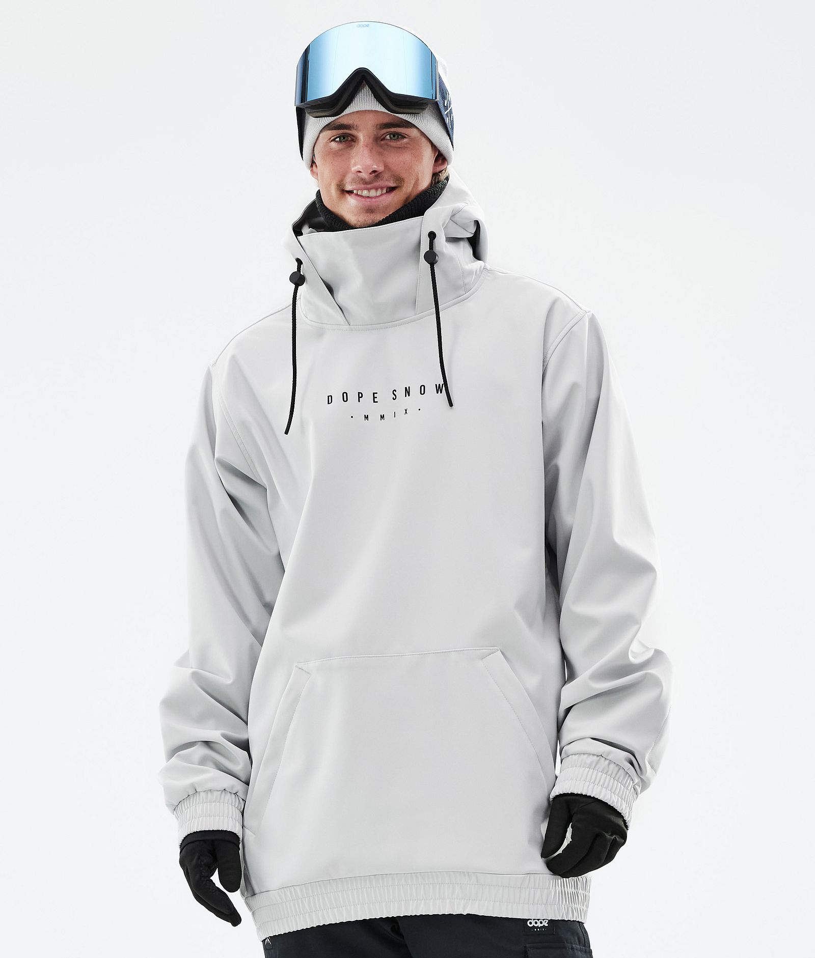 Dope Yeti 2022 Lumilautailutakki Miehet Range Light Grey Renewed, Kuva 2 / 8