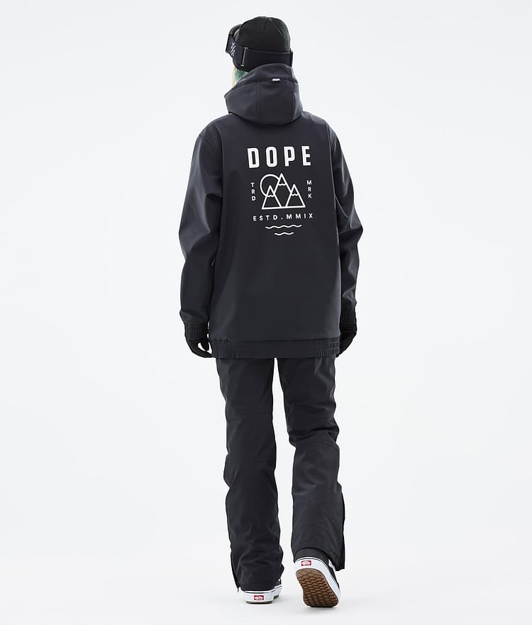 Dope Yeti W 2022 Lumilautailutakki Naiset Summit Black, Kuva 4 / 8