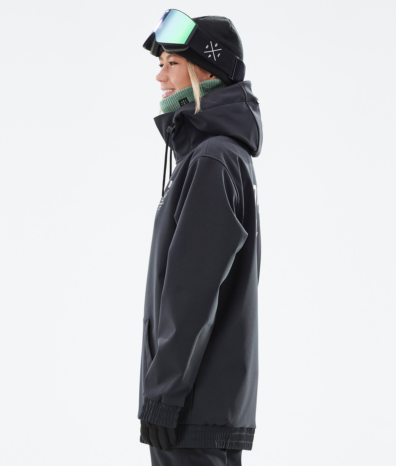 Dope Yeti W 2022 Lumilautailutakki Naiset Summit Black, Kuva 7 / 8