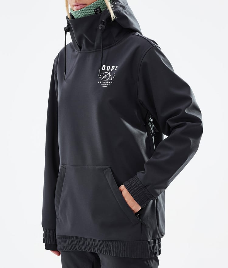 Dope Yeti W 2022 Lumilautailutakki Naiset Summit Black, Kuva 8 / 8