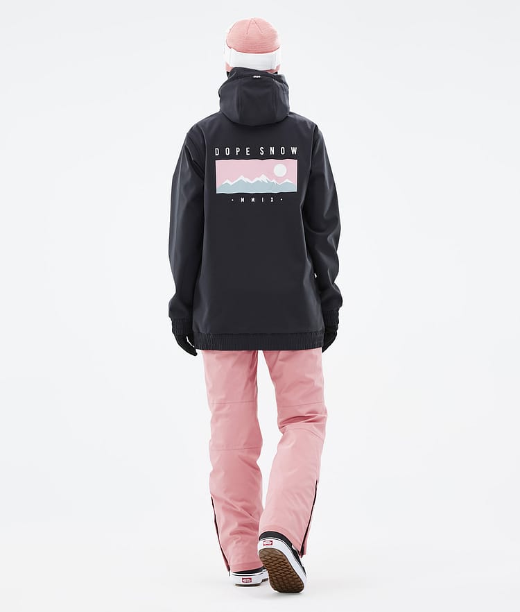 Dope Yeti W 22 Lumilautailutakki Naiset Range Black, Kuva 4 / 8