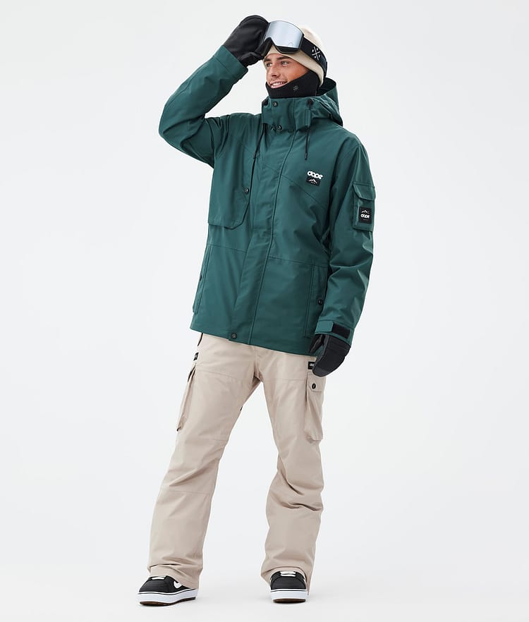 Dope Iconic Lumilautailuhousut Miehet Sand, Image 2 of 7