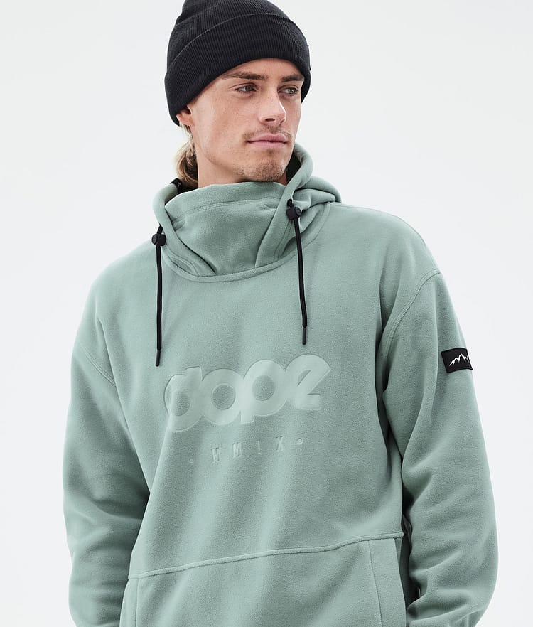 Dope Cozy II Fleecehuppari Miehet Faded Green, Kuva 2 / 7