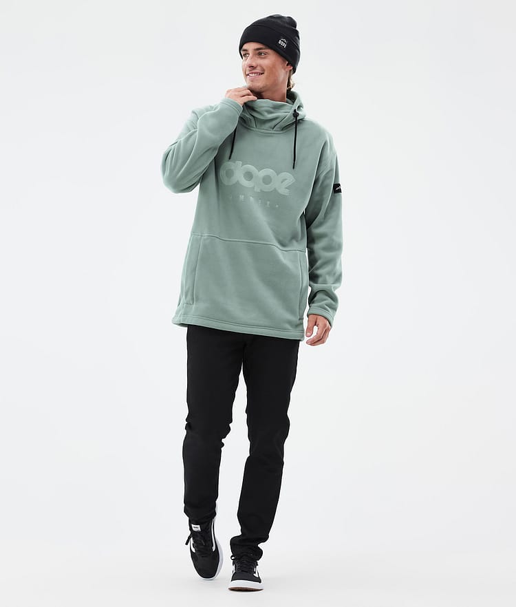 Dope Cozy II Fleecehuppari Miehet Faded Green