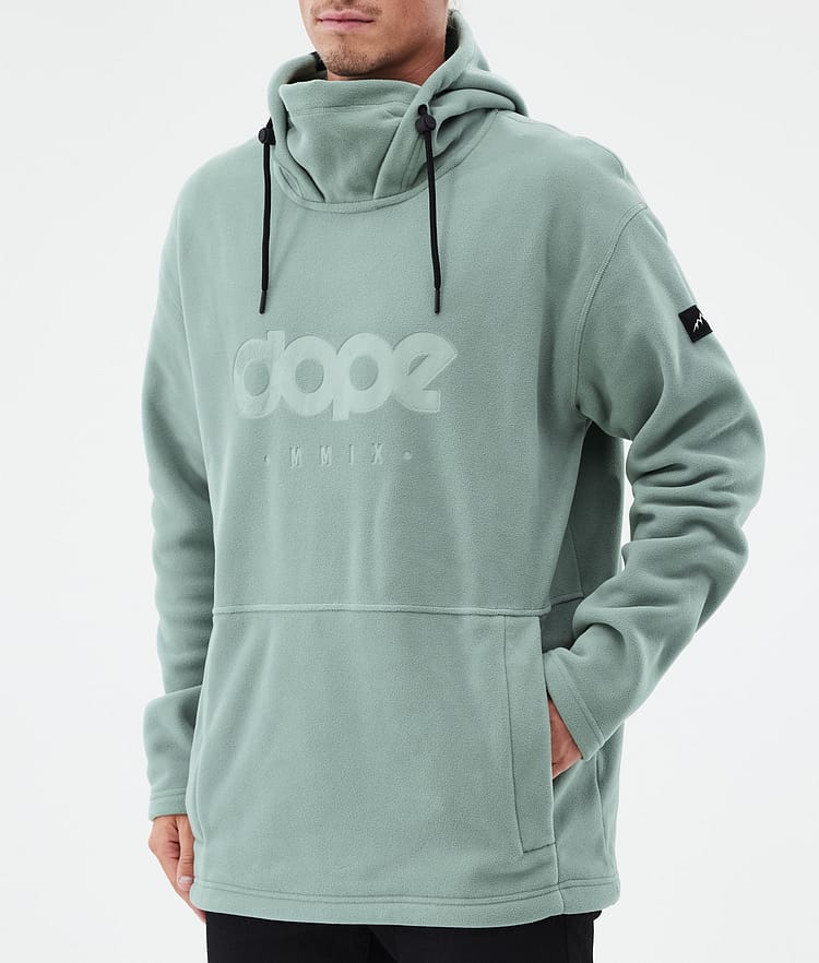 Dope Cozy II Fleecehuppari Miehet Faded Green