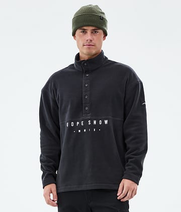 Dope Comfy Fleecepaita Miehet Black