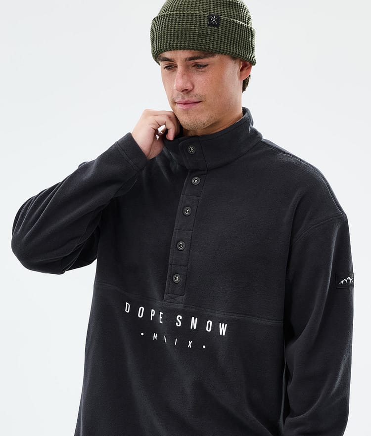Dope Comfy Fleecepaita Miehet Black, Kuva 2 / 6