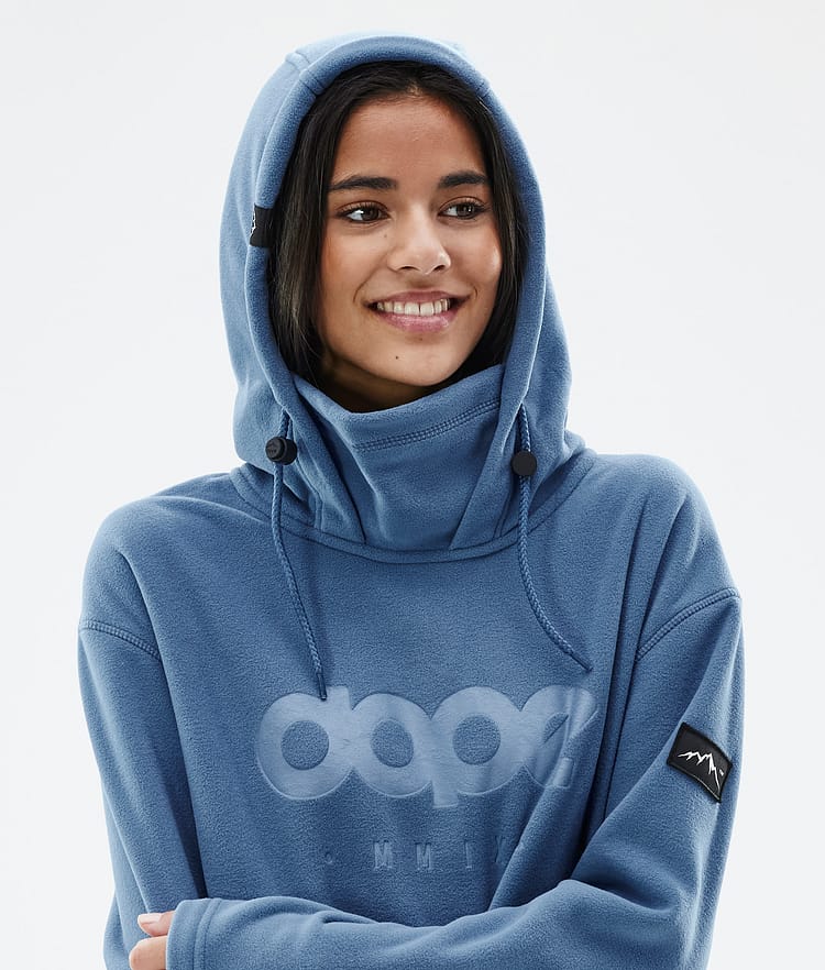 Dope Cozy II W Fleecehuppari Naiset Blue Steel