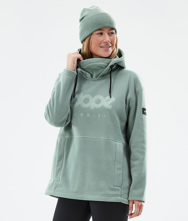 Dope Cozy II W Fleecehuppari Naiset Faded Green Renewed