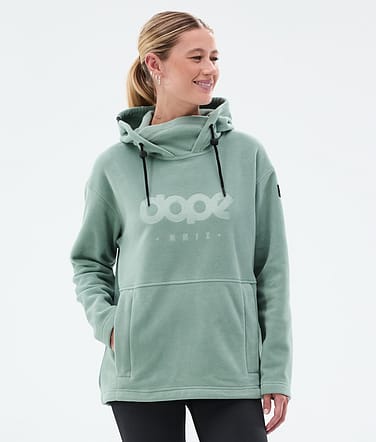 Dope Cozy II W Fleecehuppari Naiset Faded Green