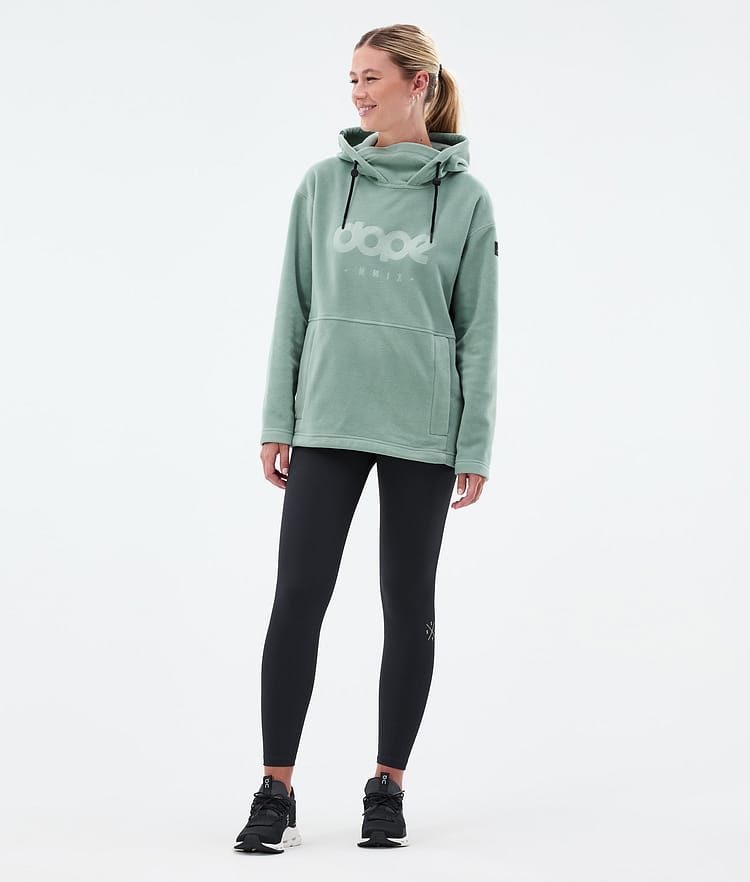 Dope Cozy II W Fleecehuppari Naiset Faded Green, Kuva 3 / 7