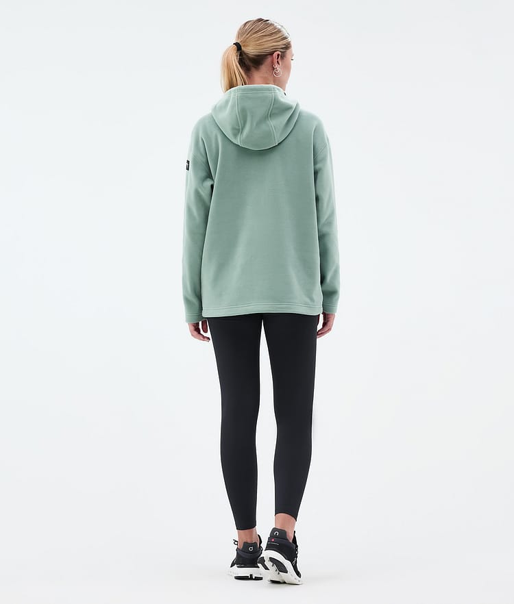Dope Cozy II W Fleecehuppari Naiset Faded Green, Kuva 4 / 7