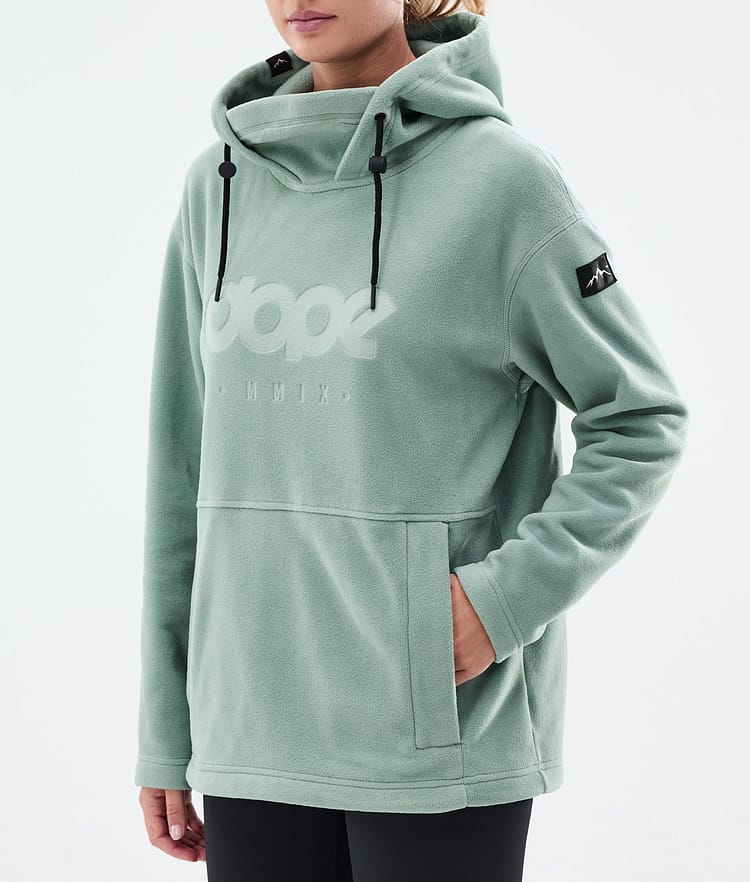 Dope Cozy II W Fleecehuppari Naiset Faded Green, Kuva 7 / 7