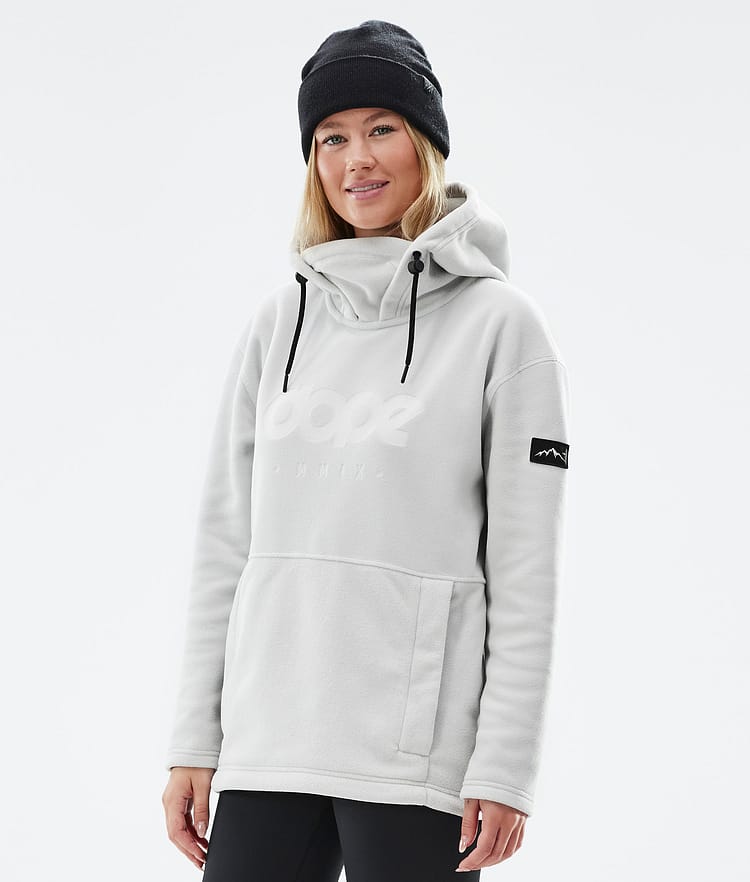 Dope Cozy II W Fleecehuppari Naiset Light Grey, Kuva 1 / 7