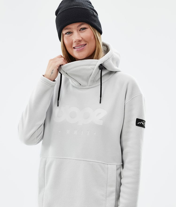 Dope Cozy II W Fleecehuppari Naiset Light Grey, Kuva 2 / 7