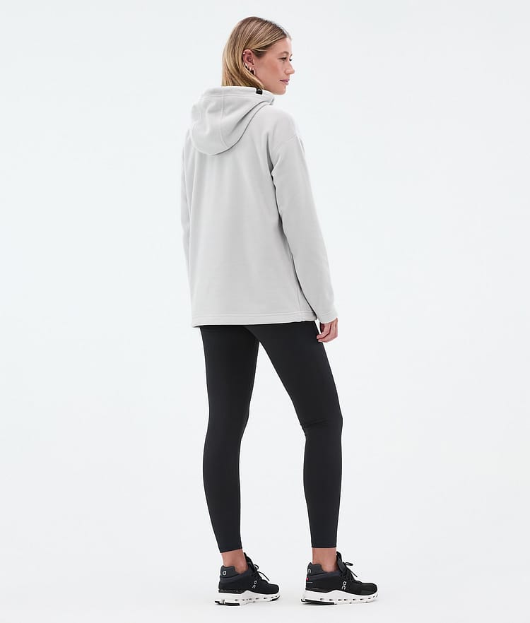Dope Cozy II W Fleecehuppari Naiset Light Grey, Kuva 4 / 7