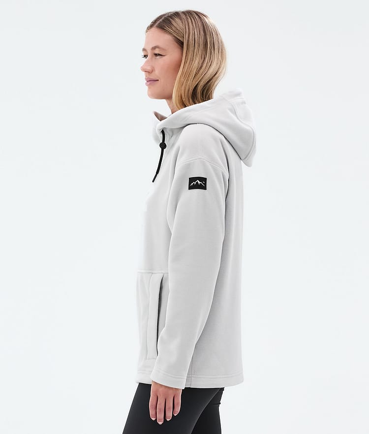 Dope Cozy II W Fleecehuppari Naiset Light Grey, Kuva 5 / 7