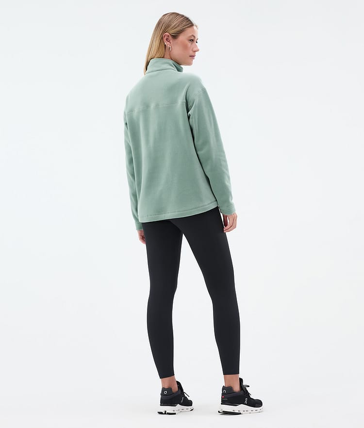 Dope Comfy W Fleecepaita Naiset Faded Green, Kuva 4 / 6