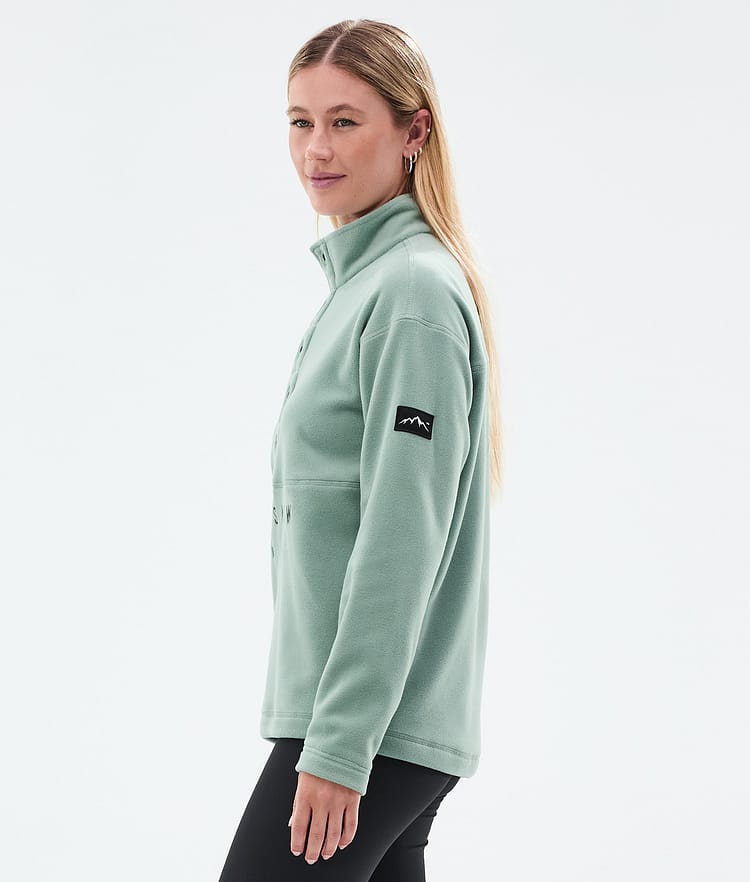 Dope Comfy W Fleecepaita Naiset Faded Green, Kuva 5 / 6