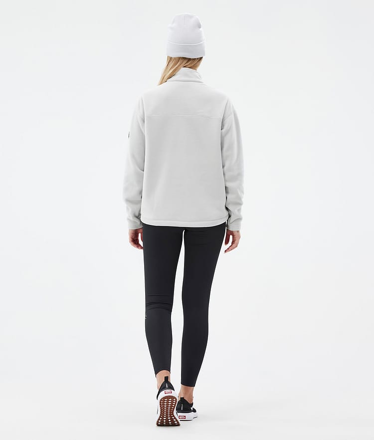 Dope Comfy W Fleecepaita Naiset Light Grey/Black, Kuva 4 / 6