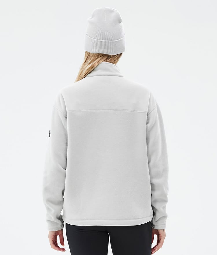 Dope Comfy W Fleecepaita Naiset Light Grey/Black, Kuva 6 / 6