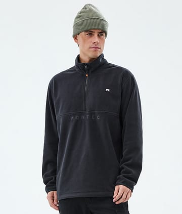 Montec Echo Fleecepaita Miehet Black