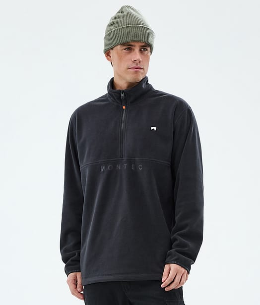 Montec Echo Fleecepaita Miehet Black