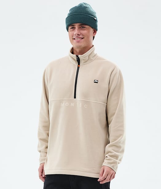 Montec Echo Fleecepaita Miehet Sand
