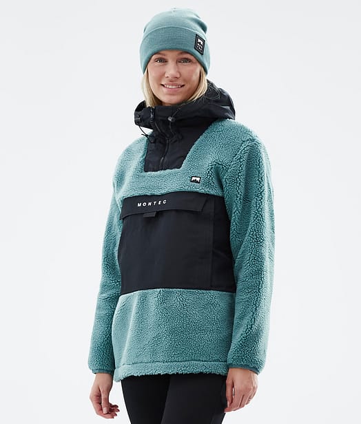 Montec Lima W 22 Fleecehuppari Naiset Atlantic/Black